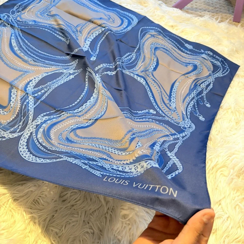 Louis Vuitton Monogram Multicolored Printed Silk Scarf‼️LAST ONE LEFT